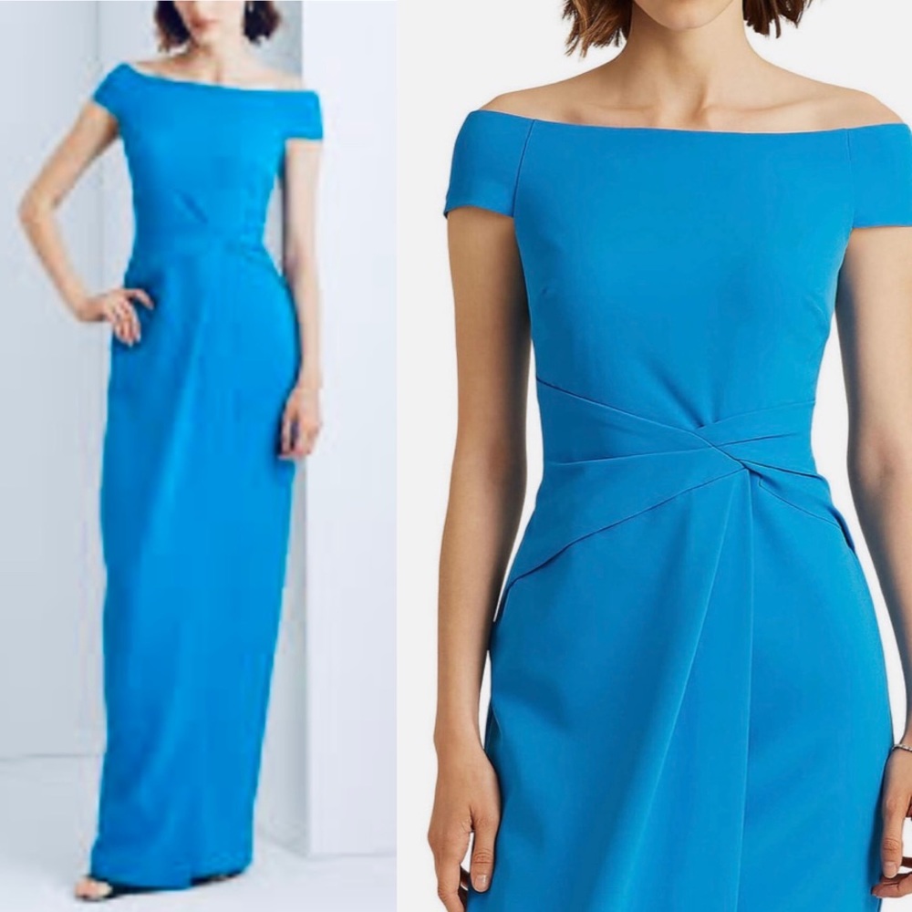Lauren Ralph Lauren Vibrant Blue Maxi Dress